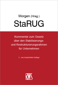 Cover image: StaRUG 2nd edition 9783814555782