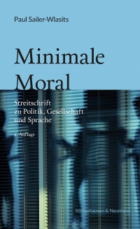 Cover image: Minimale Moral 2nd edition 9783826079085