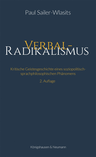 Cover image: Verbalradikalismus 9783826080685