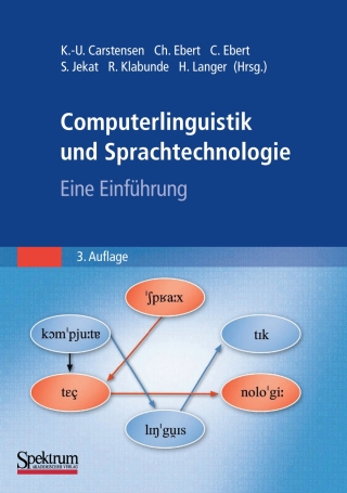 Imagen de portada: Computerlinguistik und Sprachtechnologie 3rd edition 9783827420237