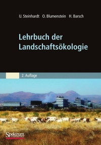 Imagen de portada: Lehrbuch der Landschaftsökologie 2nd edition 9783827423962