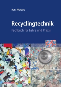 صورة الغلاف: Recyclingtechnik 9783827426406