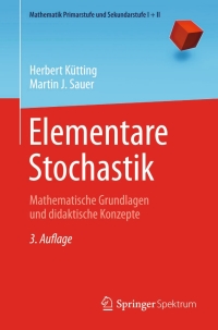 表紙画像: Elementare Stochastik 3rd edition 9783642408571