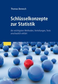 Cover image: Schlüsselkonzepte zur Statistik 9783827427717