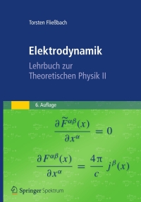 Imagen de portada: Elektrodynamik 6th edition 9783827430359