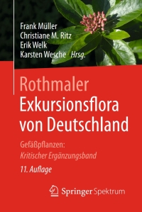 Imagen de portada: Rothmaler - Exkursionsflora von Deutschland 11th edition 9783827431318