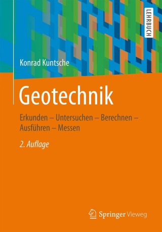Imagen de portada: Geotechnik 2nd edition 9783834804129