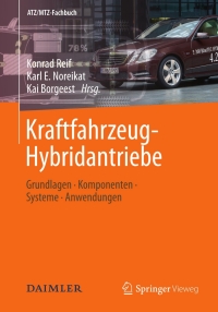 Cover image: Kraftfahrzeug-Hybridantriebe 9783834807229