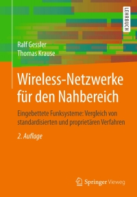 Cover image: Wireless-Netzwerke für den Nahbereich 2nd edition 9783834812391