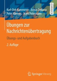 Imagen de portada: Übungen zur Nachrichtenübertragung 2nd edition 9783834813367