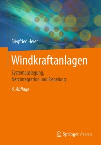 Cover image: Windkraftanlagen 6th edition 9783834814265