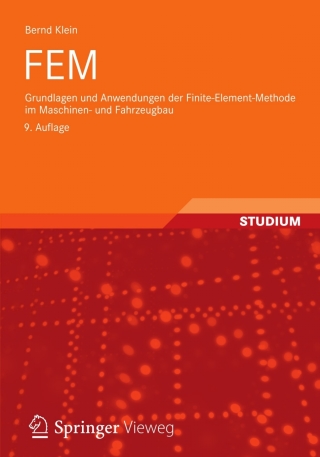 Imagen de portada: FEM 9th edition 9783834816030