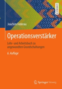 Cover image: Operationsverstärker 6th edition 9783834816436