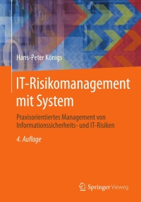 Imagen de portada: IT-Risikomanagement mit System 4th edition 9783834816870