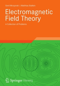 Cover image: Electromagnetic Field Theory 9783834817112