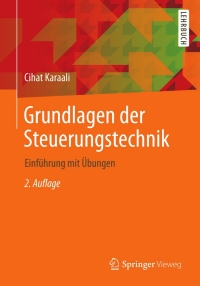 Cover image: Grundlagen der Steuerungstechnik 2nd edition 9783834817310