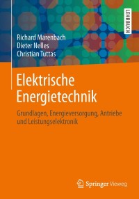 Imagen de portada: Elektrische Energietechnik 2nd edition 9783834817402