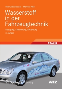Cover image: Wasserstoff in der Fahrzeugtechnik 3rd edition 9783834817549