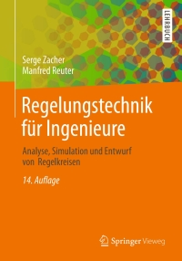 Cover image: Regelungstechnik für Ingenieure 14th edition 9783834817860