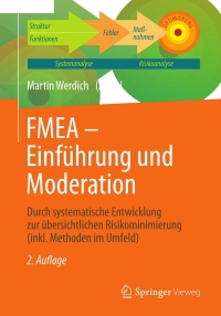 Titelbild: FMEA - Einführung und Moderation 2nd edition 9783834817877