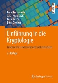 Cover image: Einführung in die Kryptologie 2nd edition 9783834818553
