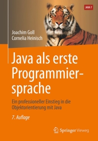 Omslagafbeelding: Java als erste Programmiersprache 7th edition 9783834818577