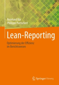Cover image: Lean-Reporting 9783834818843