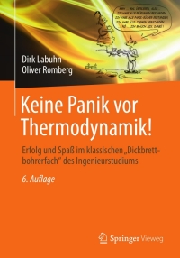 Cover image: Keine Panik vor Thermodynamik! 6th edition 9783834819369