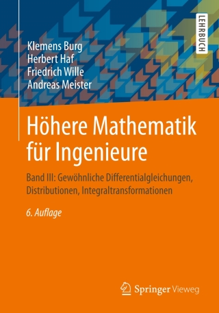 Imagen de portada: Höhere Mathematik für Ingenieure 6th edition 9783834819437
