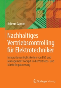 Cover image: Nachhaltiges Vertriebscontrolling für Elektrotechniker 9783834819444