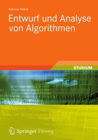 Immagine di copertina: Entwurf und Analyse von Algorithmen 9783834819499