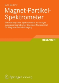 Cover image: Magnet-Partikel-Spektrometer 9783834824066