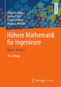 Cover image: Höhere Mathematik für Ingenieure 10th edition 9783834824370