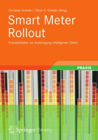 Cover image: Smart Meter Rollout 9783834824394