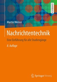 Titelbild: Nachrichtentechnik 8th edition 9783834825803