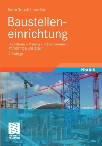 Cover image: Baustelleneinrichtung 2nd edition 9783834813992