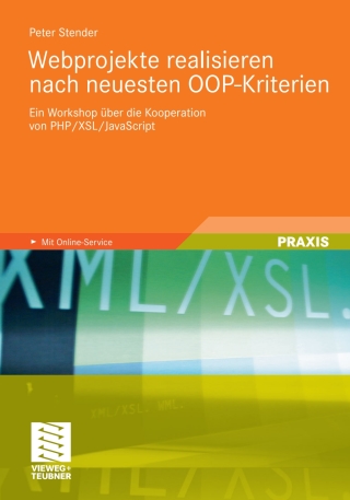 Titelbild: Webprojekte realisieren nach neuesten OOP-Kriterien 9783834814302