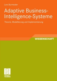 Immagine di copertina: Adaptive Business-Intelligence-Systeme 9783834814784