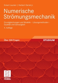 Titelbild: Numerische Strömungsmechanik 4th edition 9783834815033