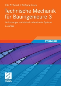 Cover image: Technische Mechanik für Bauingenieure 3 2nd edition 9783519100171