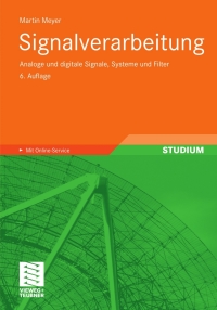 Cover image: Signalverarbeitung 6th edition 9783834808974