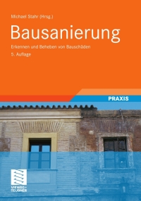 Imagen de portada: Bausanierung 5th edition 9783834814067