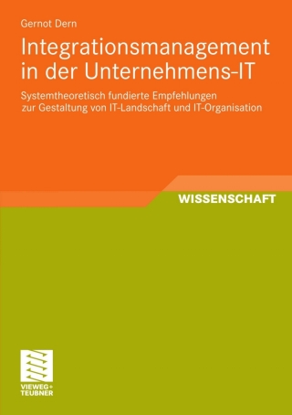 Cover image: Integrationsmanagement in der Unternehmens-IT 9783834815286