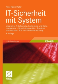 表紙画像: IT-Sicherheit mit System 4th edition 9783834815361