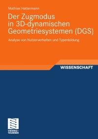 Imagen de portada: Der Zugmodus in 3D-dynamischen Geometriesystemen (DGS) 9783834816252