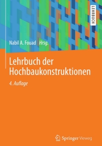 Imagen de portada: Lehrbuch der Hochbaukonstruktionen 4th edition 9783519350156