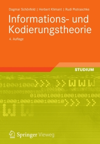 صورة الغلاف: Informations- und Kodierungstheorie 4th edition 9783834806475