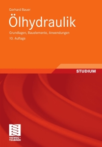 Cover image: Ölhydraulik 10th edition 9783834814647