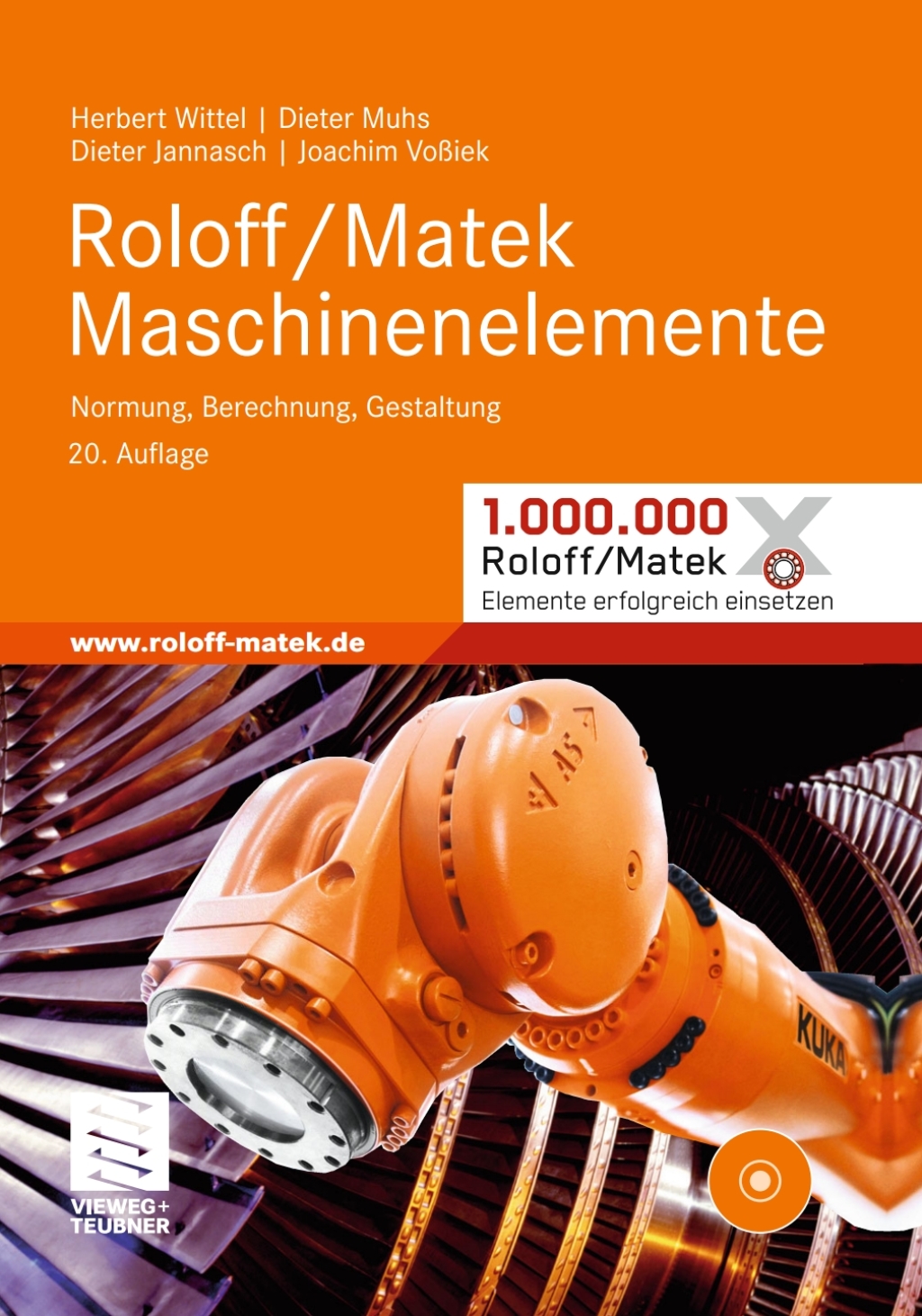 Roloff/Matek Maschinenelemente Normung, Berechnung, Gestaltung – Lehrbuch und Tabellenbuch 20th Edition