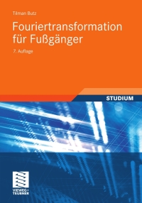 Cover image: Fouriertransformation für Fußgänger 7th edition 9783834809469